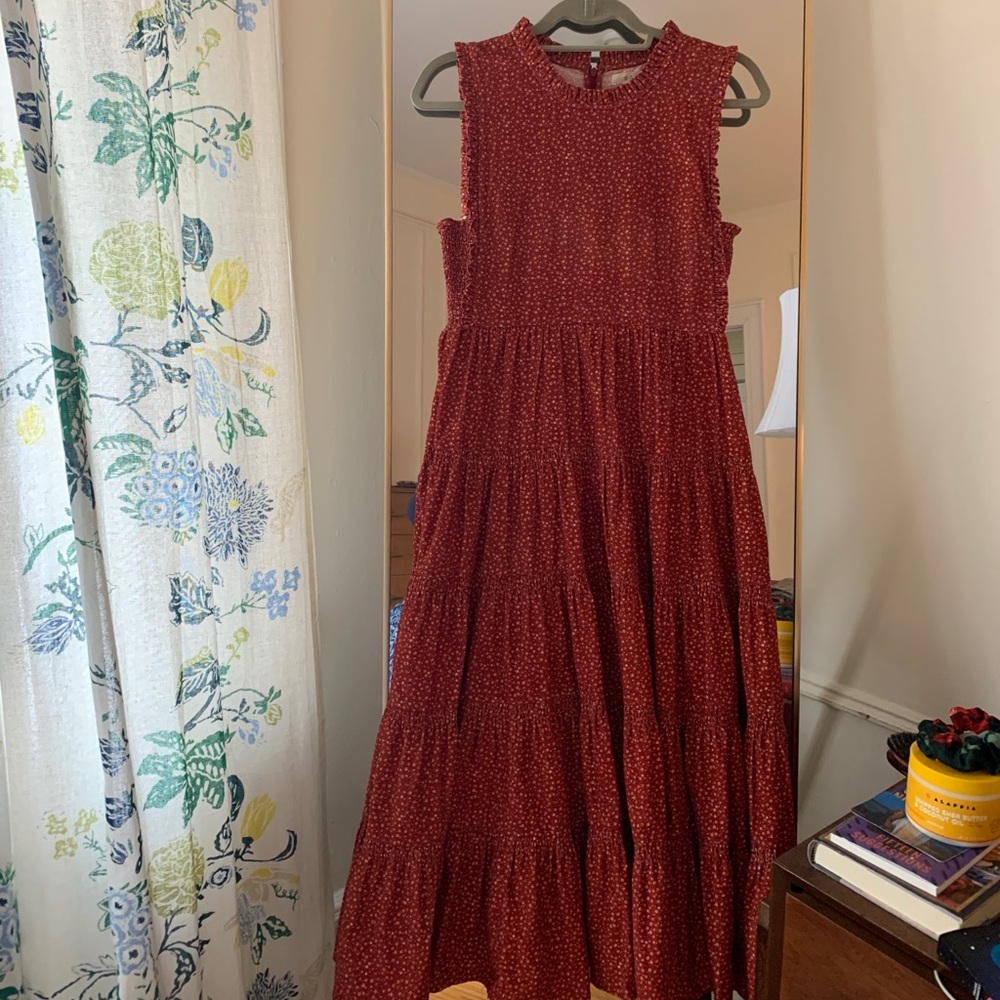 DO NOT PURCHASE Doen dress, corduroy/floral print
